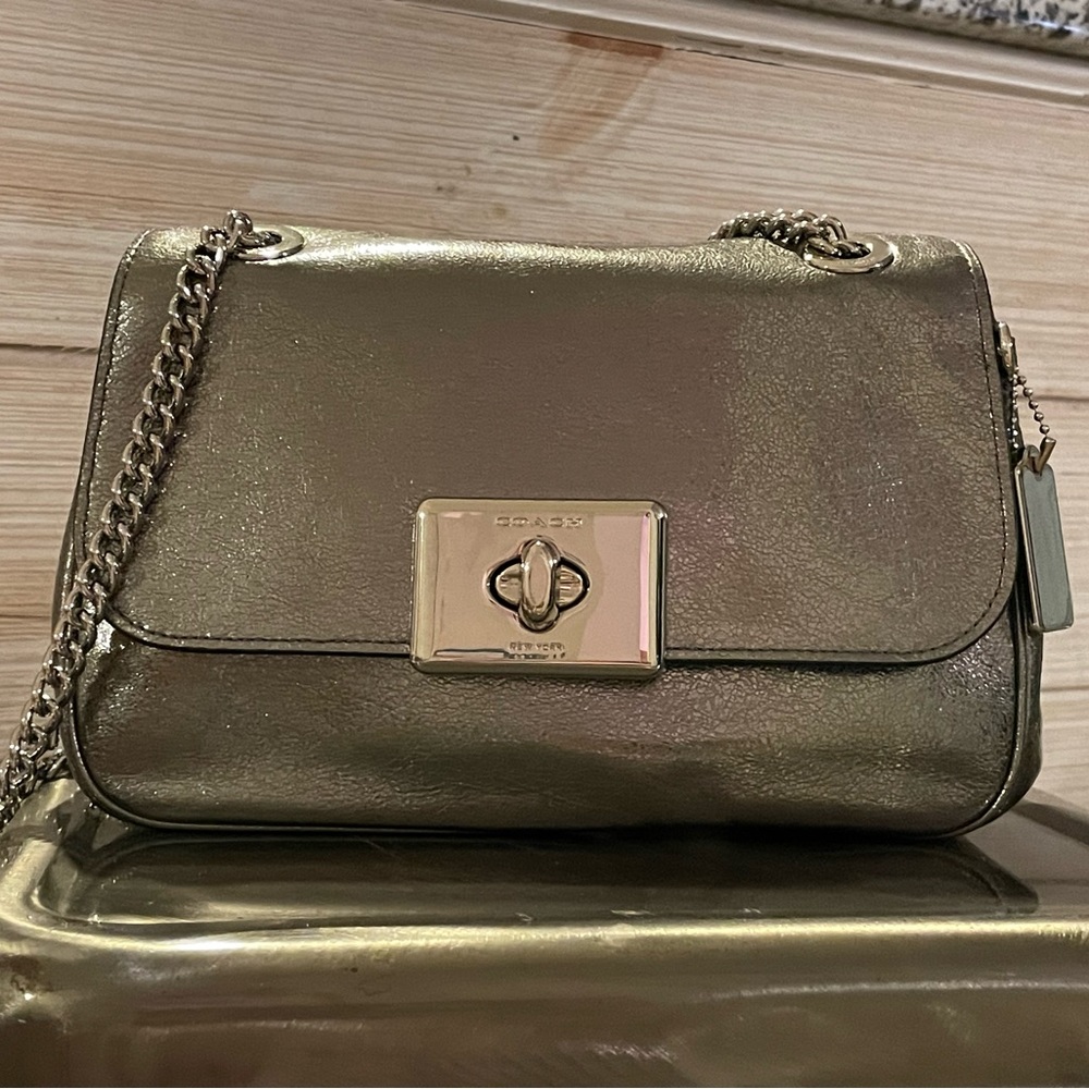 NWOT Coach Cassidy Crossbody in
Gunmetal/Silver - Picture 2 of 13